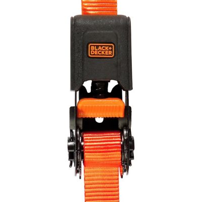 Image showing  1 in. x 12 ft. Light-Duty Ratchet Tie-Down Straps, 1,500 lb. Break Strength, 4 pk.