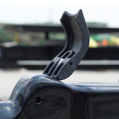 Image showing  2 in. Channel-Mount EZ Latch Composite Handle Bolt-On Cast Coupler, 10,000 lb., Black