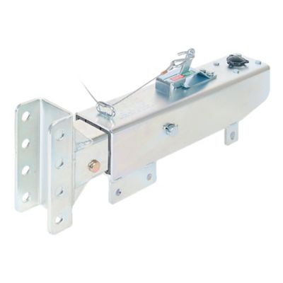 Demco 8 in. DA91 Hydraulic Brake Actuator, Plated 4-Hole Channel with 3-Hole Standard Outercase for Drum Brakes, 8,000 Tons
