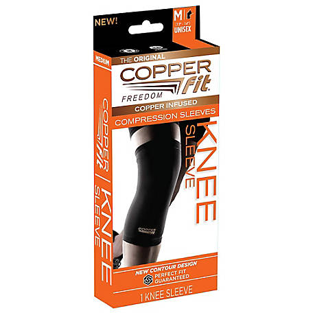 Copper Fit Freedom Knee Sleeve, M