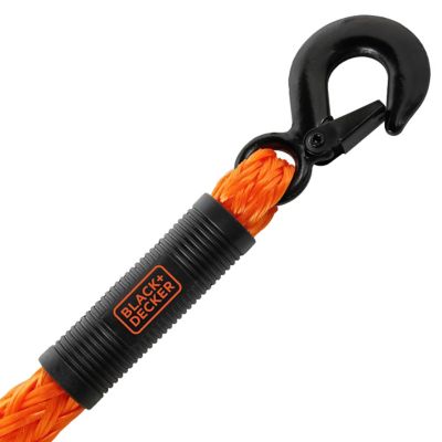 Image showing  1.25 in. x 14 ft. Light Duty Clip End Tow Rope, 4,500 lb. Break Strength