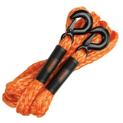 Image showing  1.25 in. x 14 ft. Light Duty Clip End Tow Rope, 4,500 lb. Break Strength