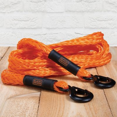 Image showing  1.25 in. x 14 ft. Light Duty Clip End Tow Rope, 4,500 lb. Break Strength