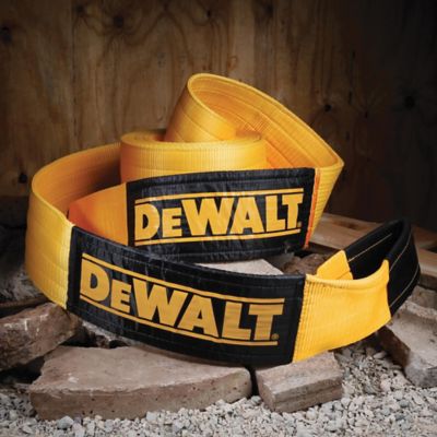 Image showing  6 in. x 30 ft. Heavy-Duty Looped End Recovery Strap, 75,000 lb. Break Strength