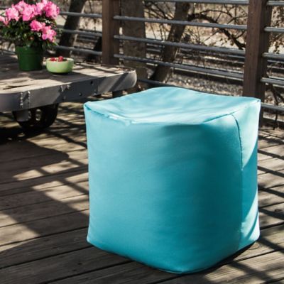 Image showing  Luckie Outdoor Patio Bean Bag Ottoman