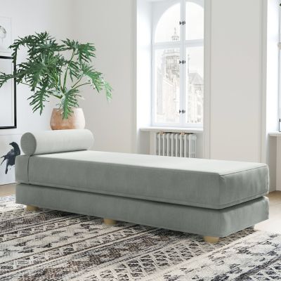Image showing  Alon Daybed / Fold-Out Queen-Size Mattress, Ice