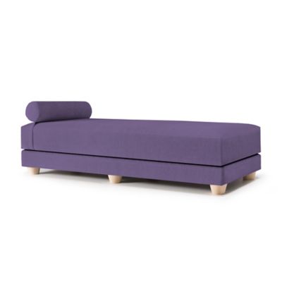 Jaxx Alon Daybed / Fold-Out Queen-Size Mattress, Plum