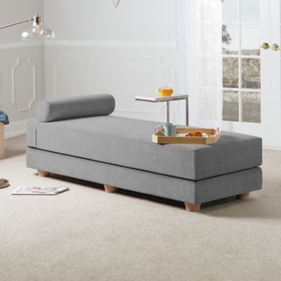Image showing  Alon Daybed / Fold-Out Queen-Size Mattress, Grey