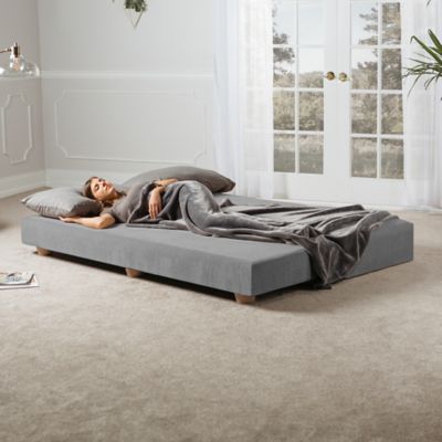 Image showing  Alon Daybed / Fold-Out Queen-Size Mattress, Grey