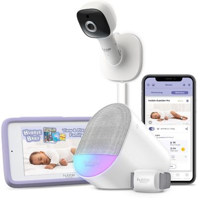 Hubble Connected Guardian Pro Smart Wi-Fi Enabled Baby Movement Monitor, HCSGUARDIAN-PRO