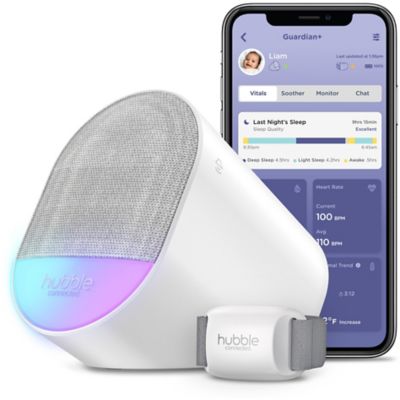 Hubble Connected Guardian+ Smart Wireless, Wi-Fi Enabled Baby Movement Monitor, HCSGUARDIANX
