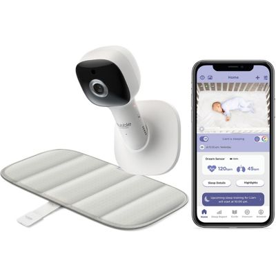 Hubble Connected Dream+ Non-Wearable Smart, Wi-Fi Enabled Baby Movement Monitor, HCSLDRMX