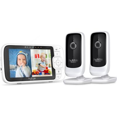 Hubble Connected Nursery Pal Link Premium Twin Smart Connected, Wi-Fi Enabled Baby Monitor, HCSNPLP2