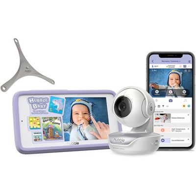 Hubble Connected Nursery Pal Deluxe Smart Wireless, Wi-Fi Enabled Baby Monitor, HCTNPDLX