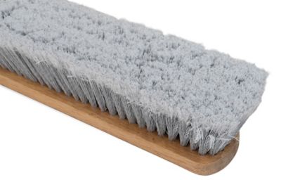Image showing 5 th Harper 24 in. Indoor Hardwood/Steel Handle Push Broom for Pet Hair, Sand, Saw Dust and Wood Shavings