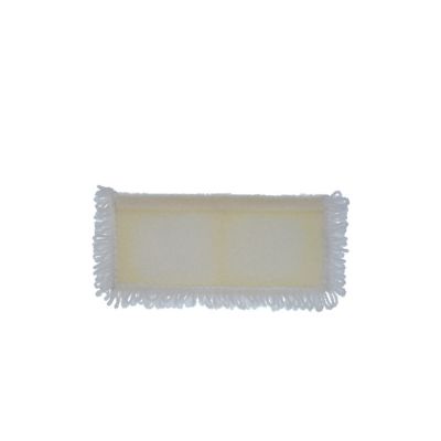 Image showing  Live.Love.Clean. 12.8 in. W Bamboo Hook and Loop Dust Mop Refill Pad