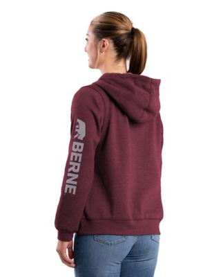 Image showing  Women's Signature Sleeve Hooded Pullover Sweatshirt
