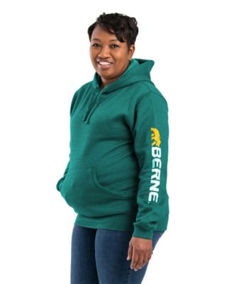 Como Vintage Long Sleeve Fleece Hoodie With Kangroo Pocket at 