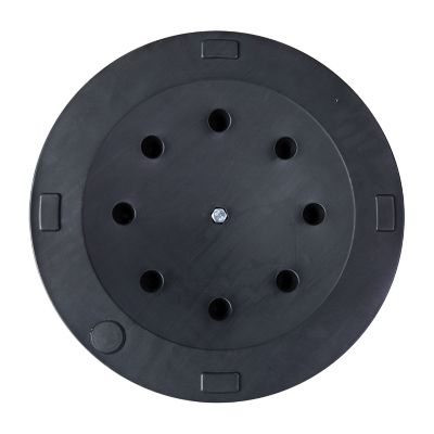 Image showing  Kona Universal Cement Patio Umbrella Base with Weatherproof Plastic Polymer Coating - 19.25 in. Diameter