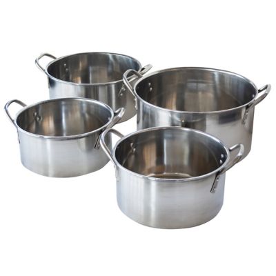 Image showing  Stainless Steel Stock Pot Set, 8 pc.