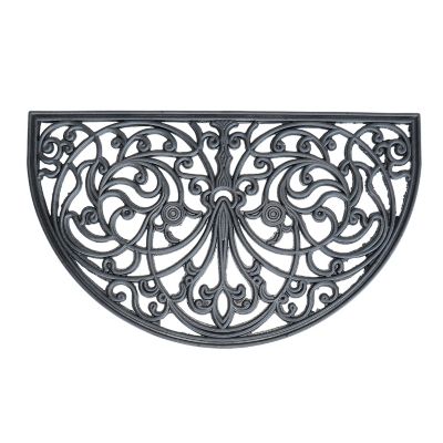 AmeriHome Decorative Scrollwork Rubber Entry Mat, RMATARC