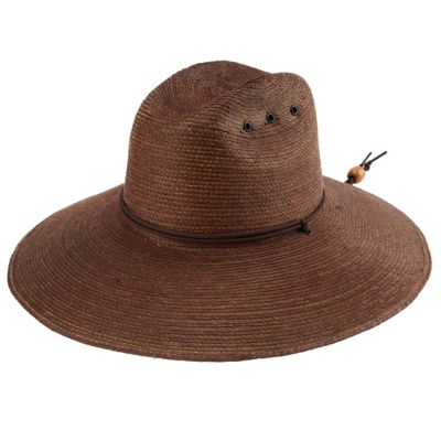 San Diego Hat Company Palm Straw Braid Lifeguard Hat