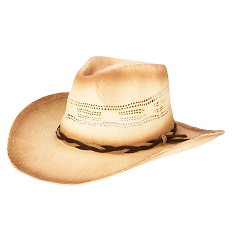 San Diego Hat Company Down to Earth - Woven Paper Cowboy
