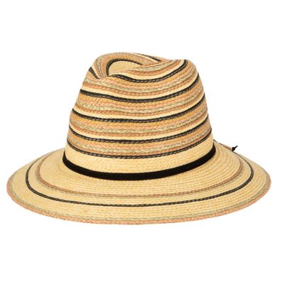 San Diego Hat Company Multi Striped Fedora