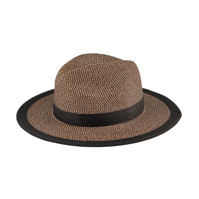 San Diego Hat Company Water Repellent Striped Fedora