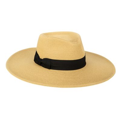 San Diego Hat Company Next Level Coverage- Fine Ultrabraid Wide Brim Fedora