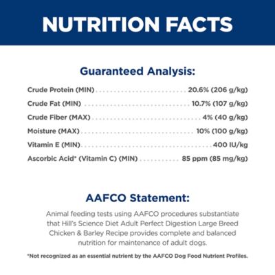 Image showing 8 th Hill's Science Diet Adult Perfect Digestion Large Breed Chicken Dry Dog Food