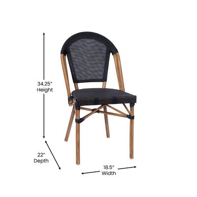 Image showing  Marseille Indoor/Outdoor Commercial French Bistro Stacking Chair
