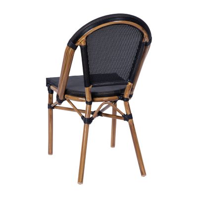Image showing 7 th Flash Furniture Marseille Indoor/Outdoor Commercial French Bistro Stacking Chair