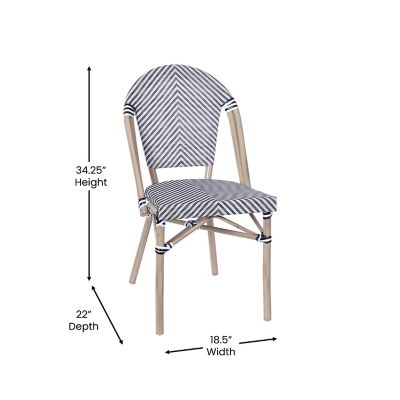 Image showing  Marseille Indoor/Outdoor Commercial French Bistro Stacking Chair
