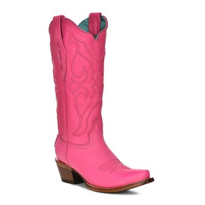 Image showing 1 th Corral Women's Snip Toe Embroidered Cowhide Western Boots, Z5138