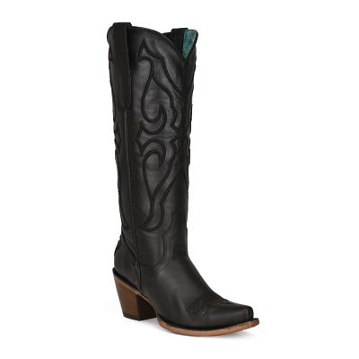 Corral Women's Snip Toe Embroidered Cowhide Western Boots, 1-Pair, Z5075