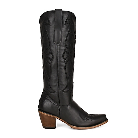 Corral Embroidery Cowhide Western Boot Snip Toe, Z5075