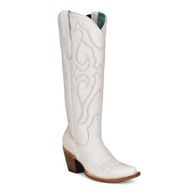 Corral Embroidery Cowhide Western Boot Snip Toe, Z5074