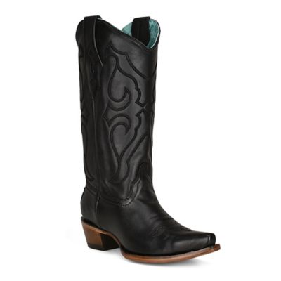 Corral Women's Snip Toe Embroidered Cowhide Western Boots