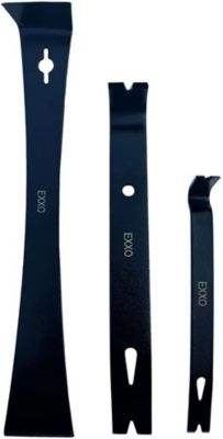Image showing  3 pc. Pry Bar Scraper Set 5-1/2 in., 7-1/2 in., 9-1/2 in.