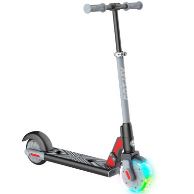 GOTRAX GKS Lumios Kids Electric Scooter, Gray