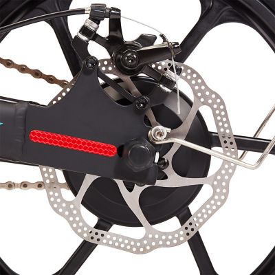 Image showing  16 in. EBE1 Folding Electric Bike, Black