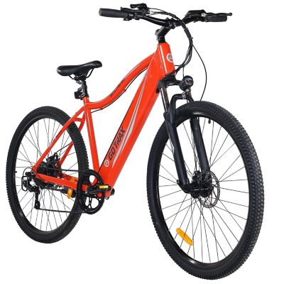 GOTRAX 7-Speed Alpha Electic Bike, 29 in. Tire, Red