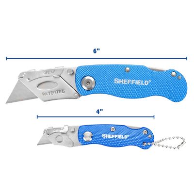 Image showing  Folding Lock Back Utility Knives - 2 pk., 12117