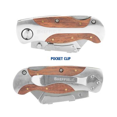 Image showing  2.4 in. Premium Folding Lock Back Utility Knives, 2-Pack