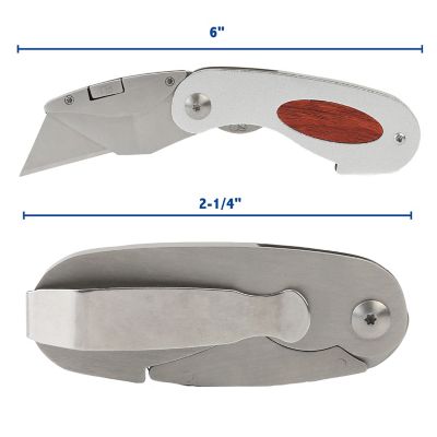 Image showing  2-1/4 in. Elliptic Folding Lock Back Utility Knife