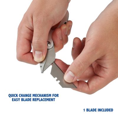 Image showing  2-1/4 in. Elliptic Folding Lock Back Utility Knife
