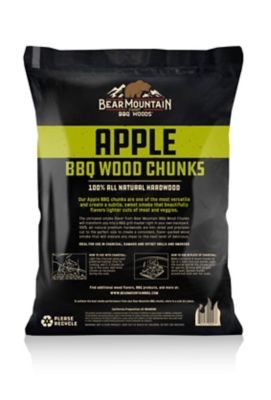 Image showing  BBQ Apple Wood Chunks, 4.1 lb.