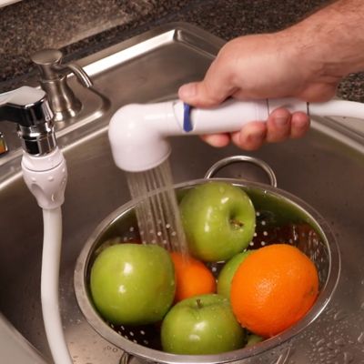 Image showing 9 th Danco Easy Spray Quick Connect Faucet Spray and Rinser