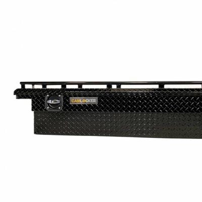 Image showing  Low Profile Aluminum Crossover Truck Toolbox with Rail, CAMS71LPRLGB